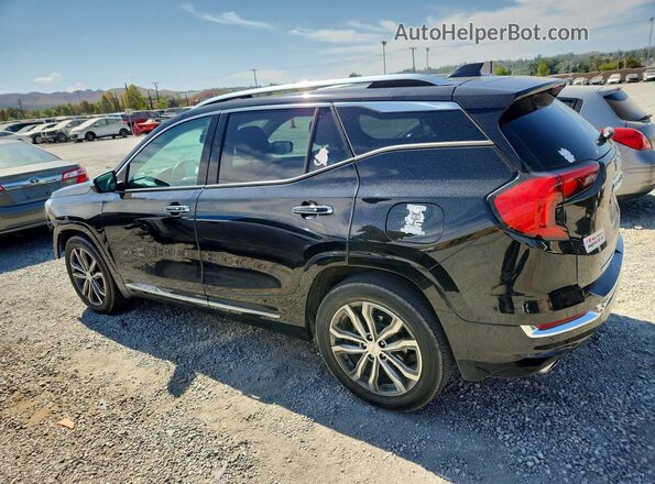 3GKALSEX4JL357526 2018 GMC TERRAIN Black Trasero izquierdo