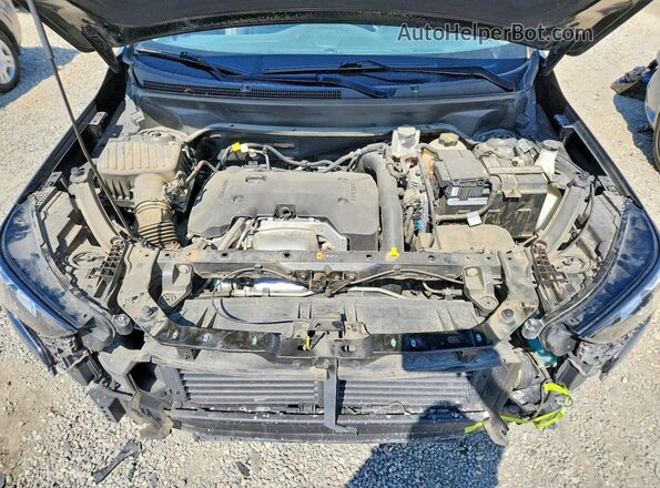 3GKALSEX4JL357526 2018 GMC TERRAIN Black Vista del compartimento del motor