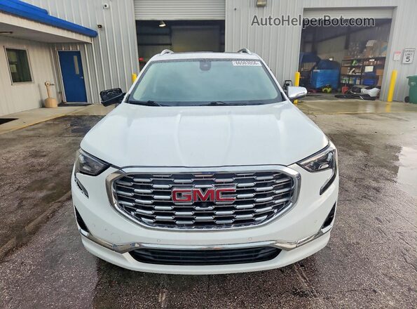 3GKALSEX5JL278530 2018 GMC TERRAIN White წინა ხედი
