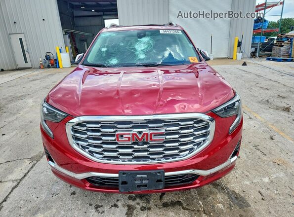 3GKALSEX9LL134837 2020 GMC TERRAIN Red Вид спереду