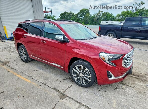 3GKALSEX9LL134837 2020 GMC TERRAIN Red Передня права чверть