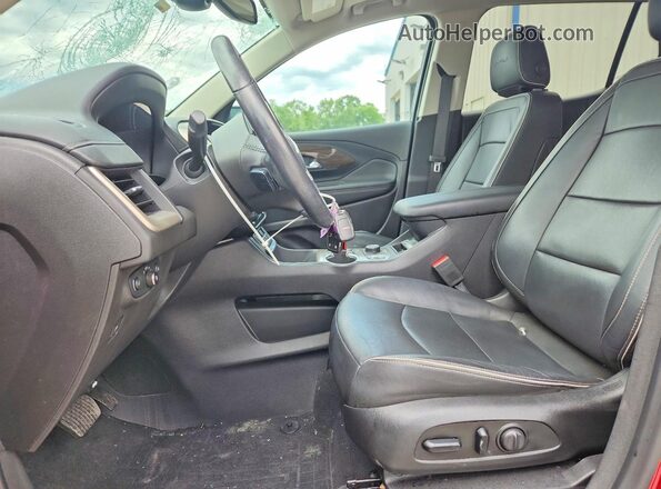 3GKALSEX9LL134837 2020 GMC TERRAIN Red Вид салону спереду