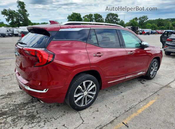 3GKALSEX9LL134837 2020 GMC TERRAIN Red Задня права чверть