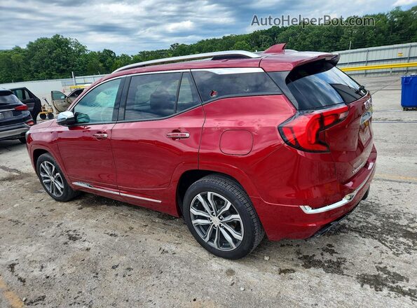 3GKALSEX9LL134837 2020 GMC TERRAIN Red Задня ліва чверть