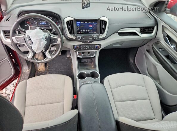 3GKALTEG2RL392079 2024 GMC TERRAIN Красный Вид панели приборов