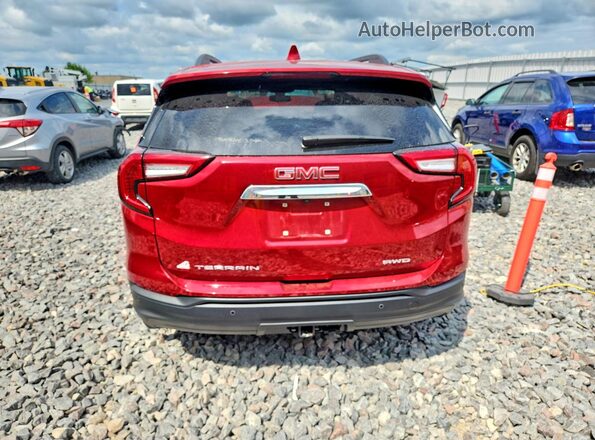 3GKALTEG2RL392079 2024 GMC TERRAIN Красный Вид сзади