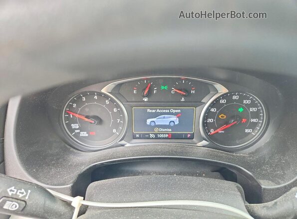 3GKALTEG2RL392079 2024 GMC TERRAIN Красный Вид щитка приборов