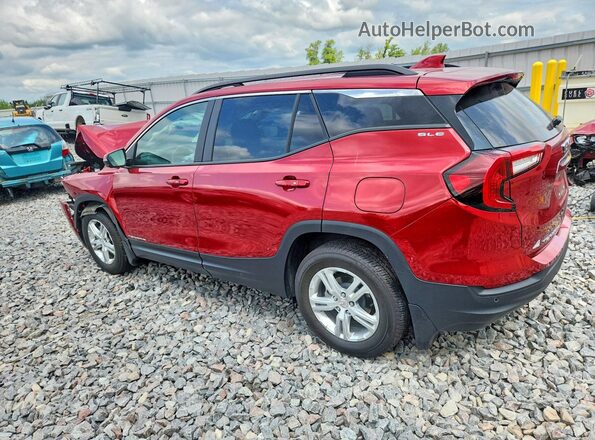 3GKALTEG2RL392079 2024 GMC TERRAIN Красный Задняя левая четверть