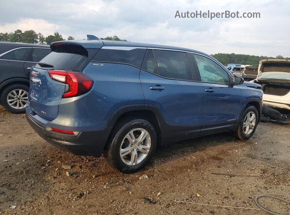 3GKALTEG3RL362430 2024 GMC TERRAIN Blue უკანა მარჯვენა