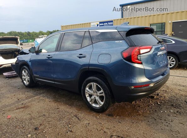 3GKALTEG3RL362430 2024 GMC TERRAIN Blue უკანა მარცხენა