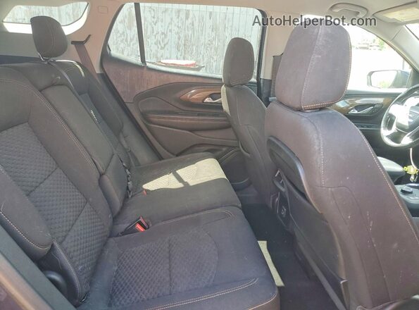 3GKALTEV0JL384372 2018 GMC TERRAIN Blue Vista interior trasera
