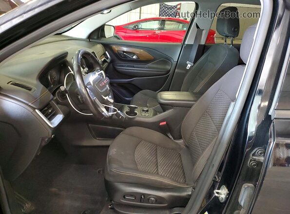 3GKALTEV0LL342576 2020 GMC TERRAIN Black Вид салону спереду