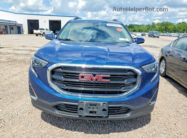 3GKALTEV1ML301505 2021 GMC TERRAIN Blue Вид спереду