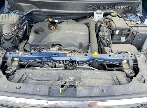 3GKALTEV1ML301505 2021 GMC TERRAIN Blue Вид підкапотного простору