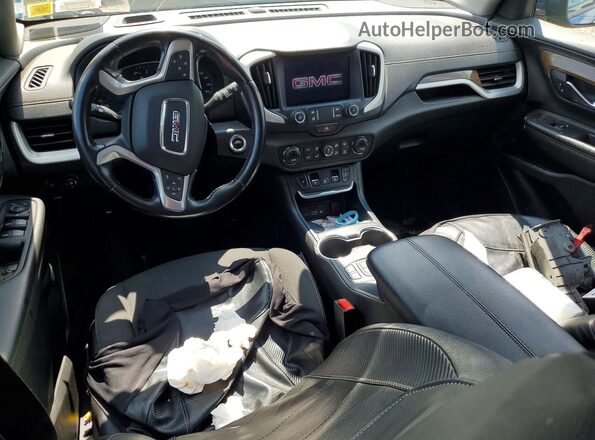 3GKALTEV1ML301505 2021 GMC TERRAIN Blue Вид панелі приладів