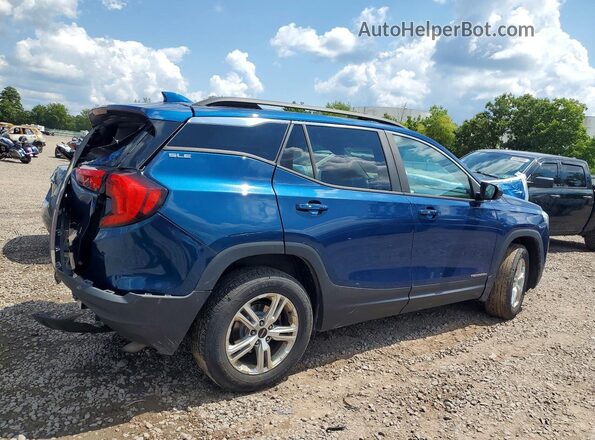 3GKALTEV1ML301505 2021 GMC TERRAIN Blue Задня права чверть