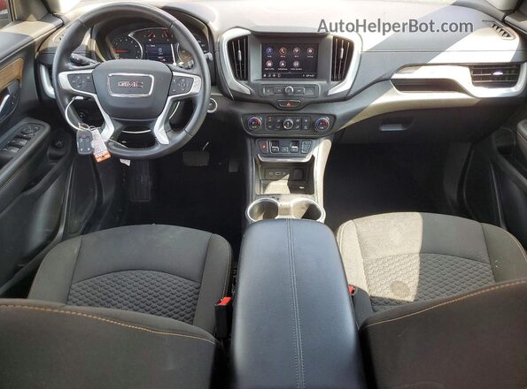 3GKALTEV1ML332950 2021 GMC TERRAIN Red Widok deski rozdzielczej