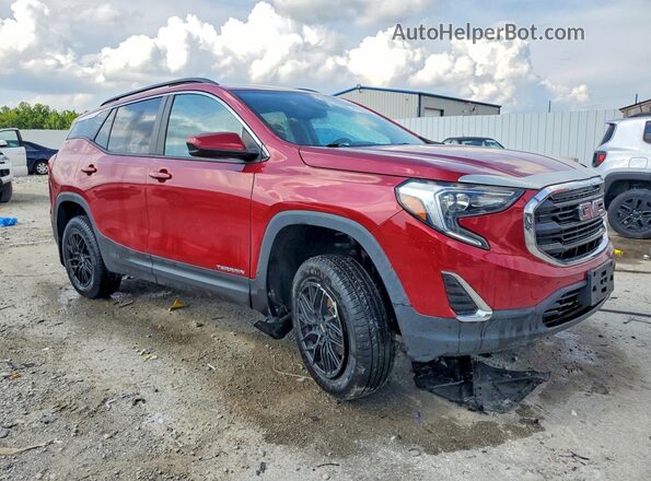 3GKALTEV1ML332950 2021 GMC TERRAIN Red Przód prawy