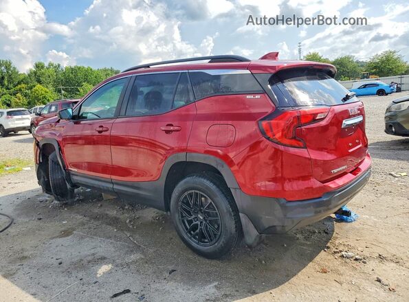 3GKALTEV1ML332950 2021 GMC TERRAIN Red Tył lewy