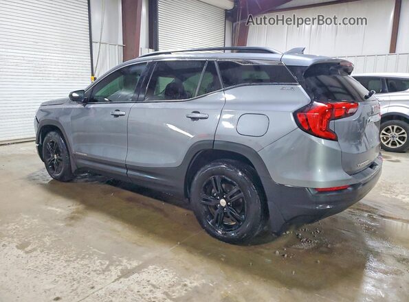 3GKALTEV2JL193875 2018 GMC TERRAIN Gray უკანა მარცხენა
