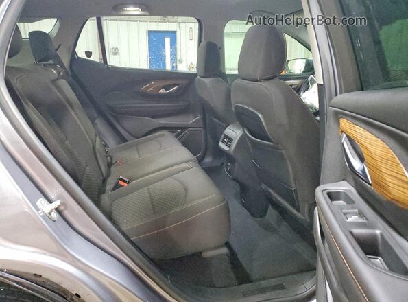 3GKALTEV2JL193875 2018 GMC TERRAIN Gray უკანა სალონის ხედი