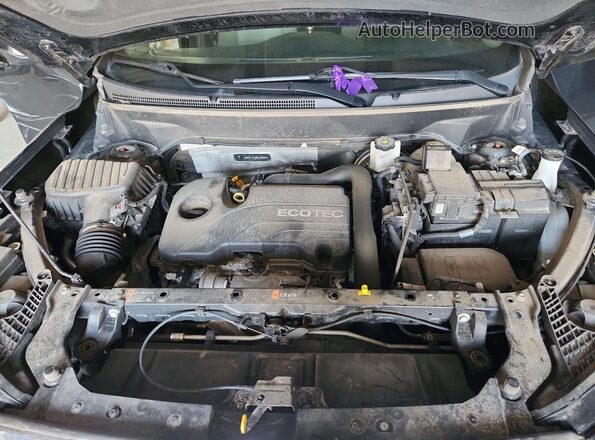 3GKALTEV3NL232060 2022 GMC TERRAIN Black Vista del compartimento del motor