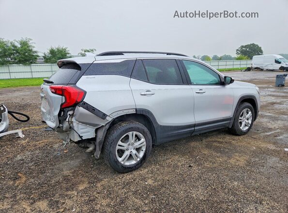 3GKALTEV4LL154983 2020 GMC TERRAIN Silver Trasero derecho