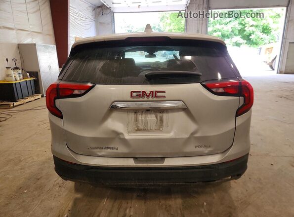 3GKALTEV4LL341611 2020 GMC TERRAIN Silver უკანა ხედი