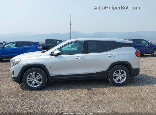 3GKALTEV5KL365530 2019 GMC TERRAIN Silver Панорамний вид салону 360°