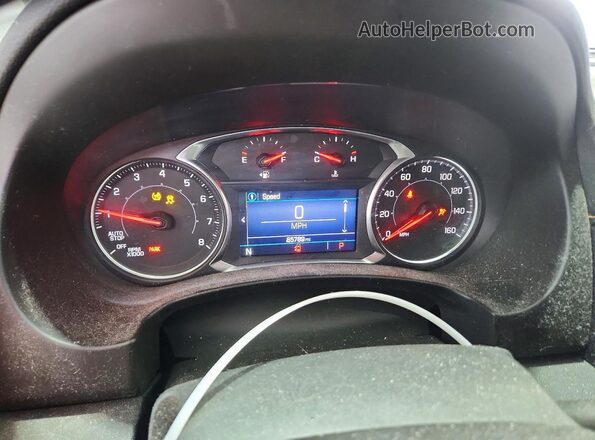 3GKALTEV5LL141174 2020 GMC TERRAIN Black Vista del cuadro de instrumentos