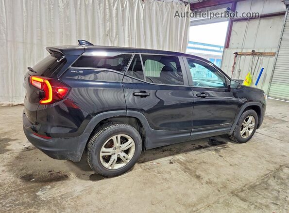 3GKALTEV6NL178043 2022 GMC TERRAIN Черный Задняя правая четверть