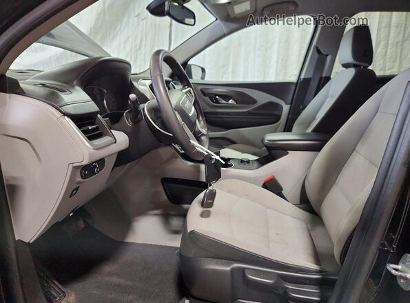 3GKALTEV6NL178043 2022 GMC TERRAIN Черный Вид салона спереди