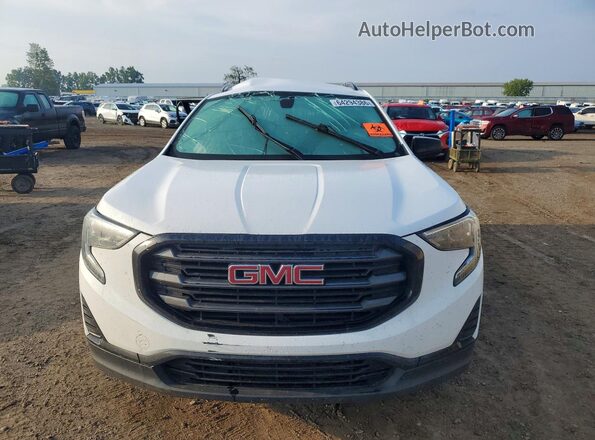 3GKALTEV7KL229657 2019 GMC TERRAIN White Vista frontal