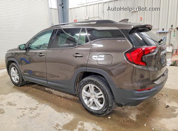 3GKALTEV7KL400620 2019 GMC TERRAIN Brown Задня ліва чверть