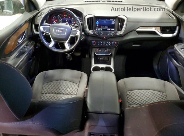3GKALTEV7KL400620 2019 GMC TERRAIN Brown Вид панелі приладів