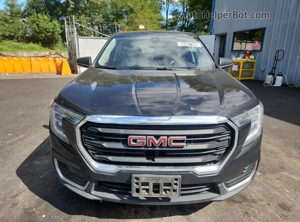 3GKALTEV7NL162580 2022 GMC TERRAIN Black VIN კოდის სტიკერის ხედი