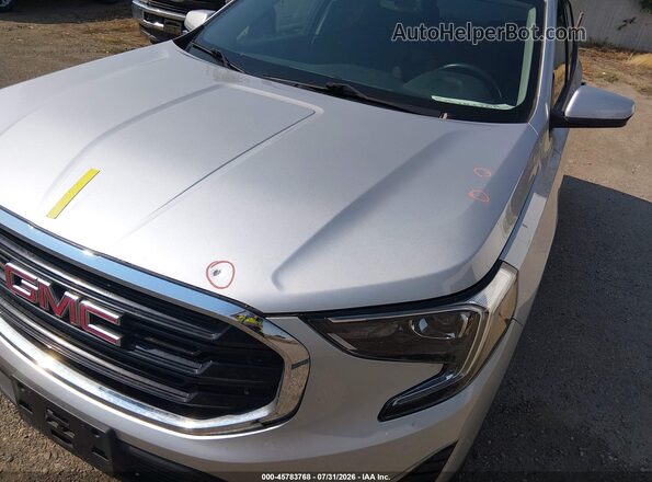3GKALTEV8KL365683 2019 GMC TERRAIN Silver Vista frontal