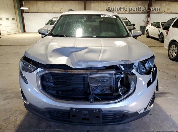 3GKALTEV9KL142018 2019 GMC TERRAIN Silver Вид спереду
