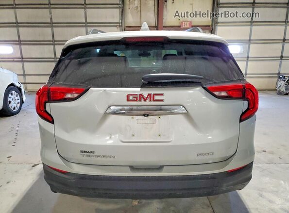 3GKALTEV9KL142018 2019 GMC TERRAIN Silver Вид ззаду