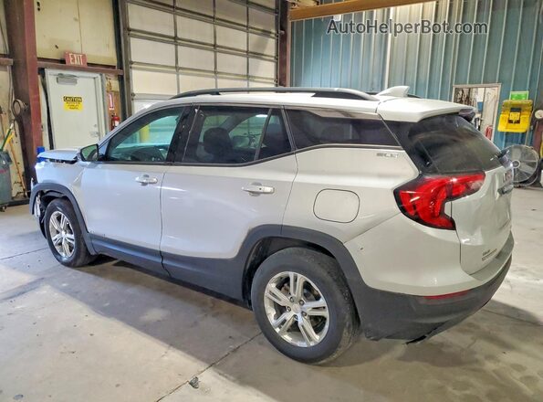 3GKALTEV9KL142018 2019 GMC TERRAIN Silver Задня ліва чверть