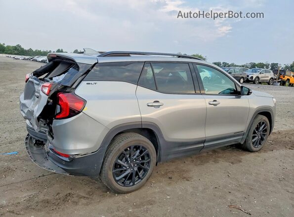 3GKALVEG1RL130694 2024 GMC TERRAIN Gray Trasero derecho