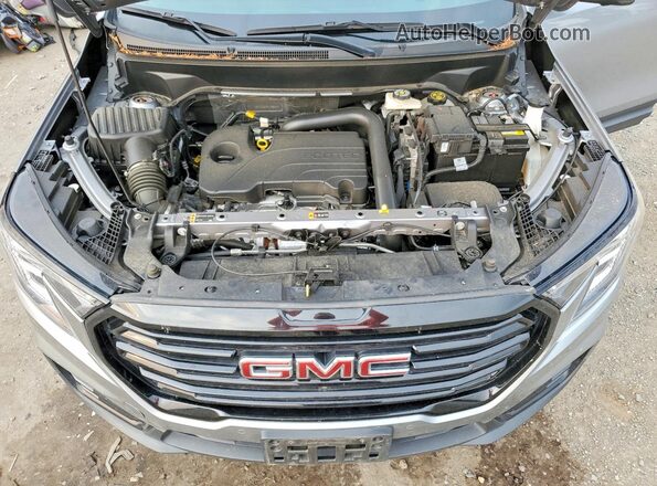 3GKALVEG1RL130694 2024 GMC TERRAIN Gray Vista del compartimento del motor