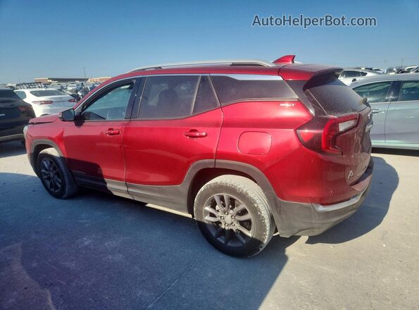 3GKALVEG1RL220587 2024 GMC TERRAIN Red Tył lewy