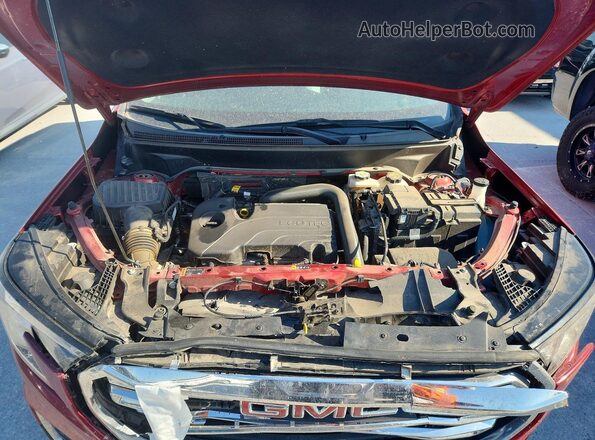 3GKALVEG1RL220587 2024 GMC TERRAIN Red Widok komory silnika