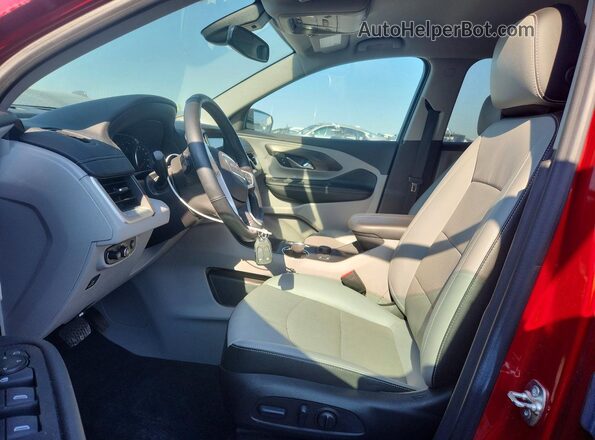3GKALVEG1RL220587 2024 GMC TERRAIN Red Widok wnętrza z przodu
