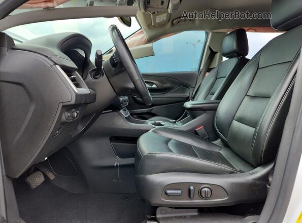 3GKALVEG6PL125777 2023 GMC TERRAIN Белый Вид салона спереди