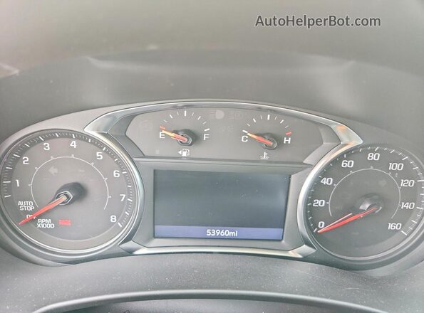 3GKALVEG6PL125777 2023 GMC TERRAIN Белый Вид щитка приборов