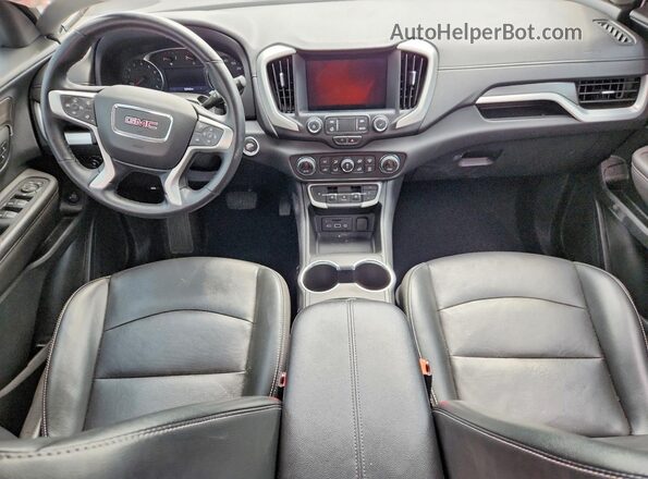 3GKALVEG6PL125777 2023 GMC TERRAIN Белый Вид панели приборов