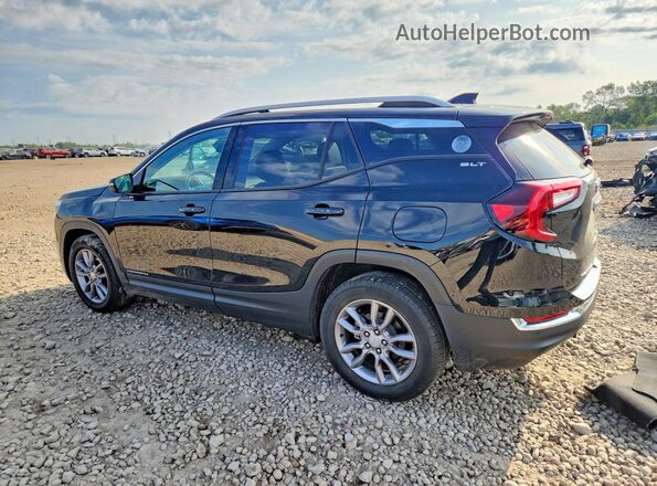 3GKALVEV0NL109599 2022 GMC TERRAIN Черный Задняя левая четверть