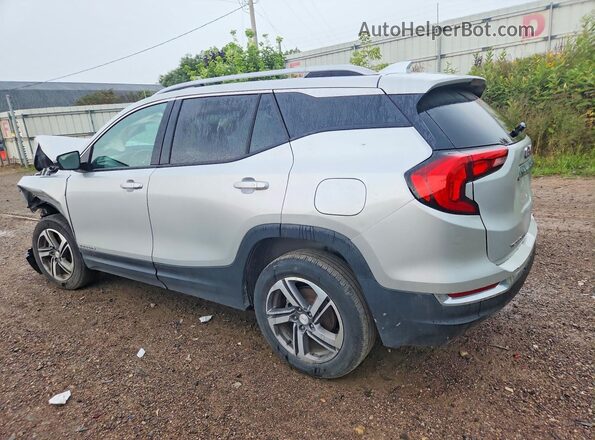3GKALVEV7KL201398 2019 GMC TERRAIN Silver Հետևի ձախ